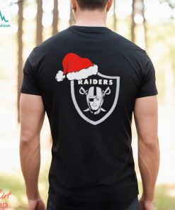 Las Vegas Raiders logo Santa Hat Christmas 2023 Shirt