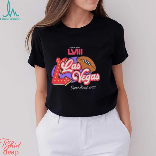 Las Vegas Super Bowl LVIII Football T Shirt