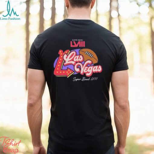 Las Vegas Super Bowl LVIII Football T Shirt