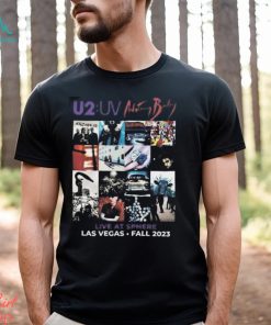 Las Vegas U2 Ultraviolet Sphere 2023 T Shirt Band Achtung Baby Live At Shirt