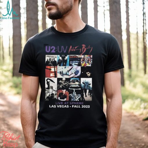 Las Vegas U2 Ultraviolet Sphere 2023 T Shirt Band Achtung Baby Live At Shirt