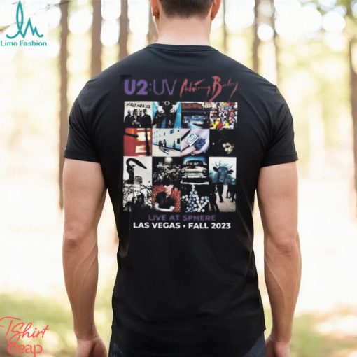 Las Vegas U2 Ultraviolet Sphere 2023 T Shirt Band Achtung Baby Live At Shirt