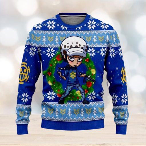 Law One Piece Anime Ugly Christmas Sweater