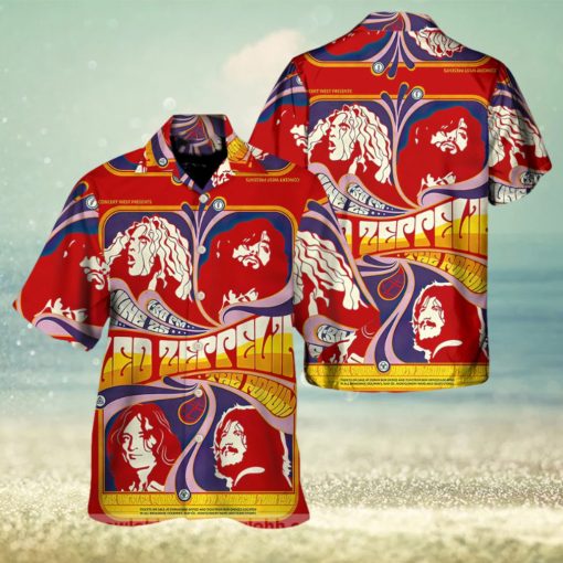 Led Zeppelin Band Hawaiian Shirt