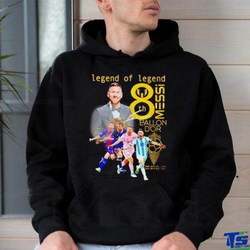 Legend of Legend Lionel Messi Ballon D’or winner signature shirt