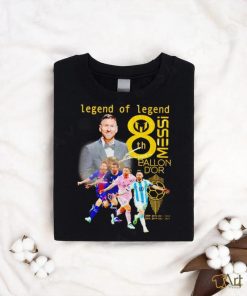 Legend of Legend Lionel Messi Ballon D’or winner signature shirt