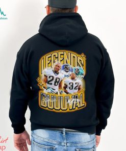 Legends Duuuval Fred Taylor and Maurice Jones Drew signatures shirt