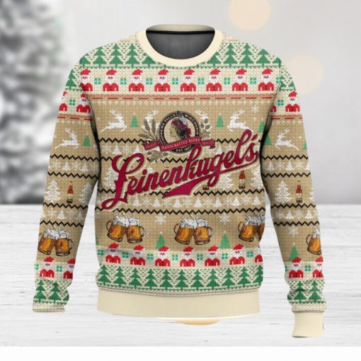 Leinenkugels 3D Sweater Christmas Gift Ugly Christmas Sweater