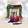 Gift For Family, Funny Christmas Ornament, Custom Photo