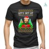 Eeyore Ho Ho Ho Christmas lights shirt