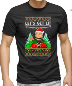 Let’s get lit Clark Vacation Ugly Christmas shirt