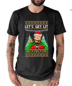 Let’s get lit Clark Vacation Ugly Christmas shirt