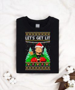 Let’s get lit Clark Vacation Ugly Christmas shirt