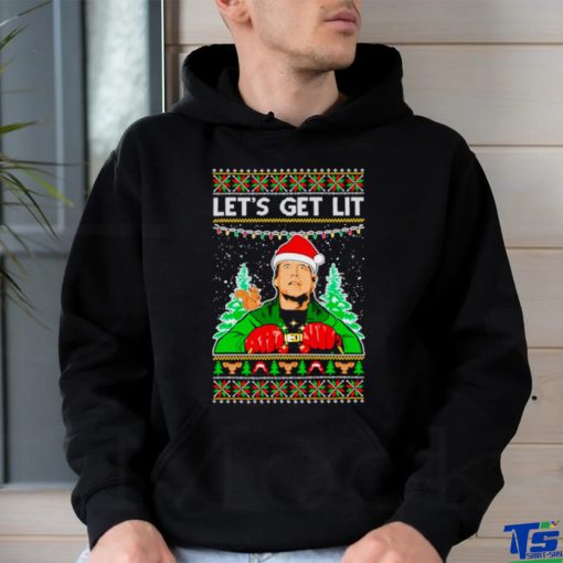 Let’s get lit Clark Vacation Ugly Christmas shirt