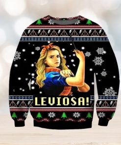 Leviosa Harry Potter Ugly Christmas Sweater