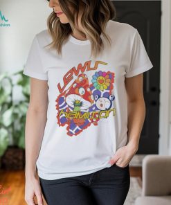 Lewis Hamilton Takashi Murakami Psychedelic Race T Shirt