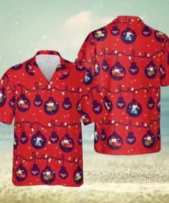 Lightning Mcqueen Mater Hawaiian Disney Christmas Cars Ornaments Shirt
