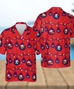 Lightning Mcqueen Mater Hawaiian Disney Christmas Cars Ornaments Shirt