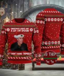 Lights Are A Lot Like Epstein US TV Series Ugly Christmas Sweater Gift For Men Women