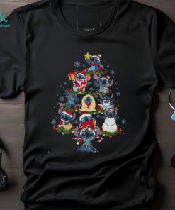 Lilo & Stitch christmas tree T shirt