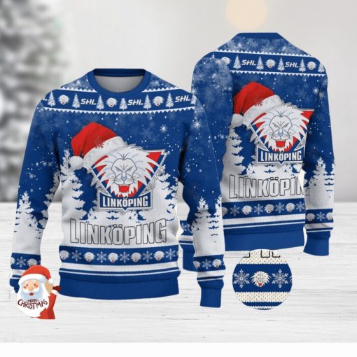 Linkoping HC Ugly Christmas Sweater Holiday Gift Ideas For Men And Women