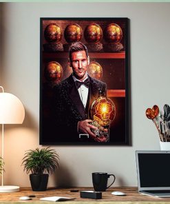 Lionel Messin Wins Eight Ballon D’Or Home Decor Poster Canvas