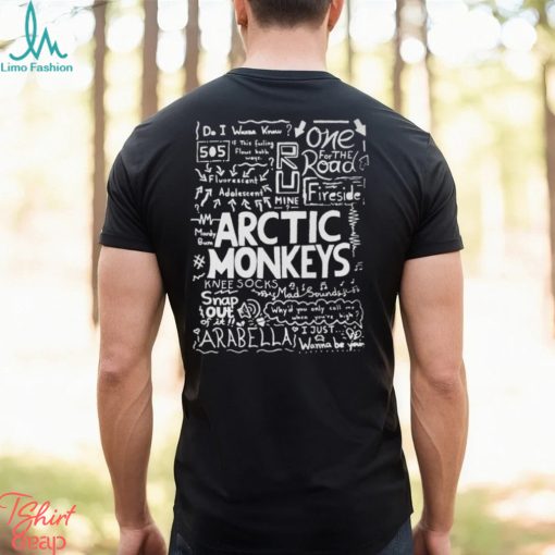 List Songs Arctic Monkeys T Shirt