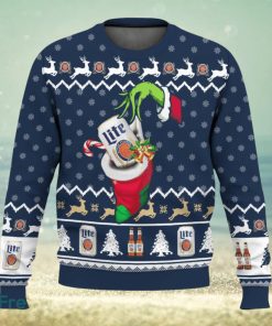 Lite Beer Grinch Hand 3D Sweater Christmas Gift Ugly Christmas Sweater