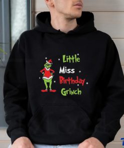 Little Miss Birthday Grinch T Shirt