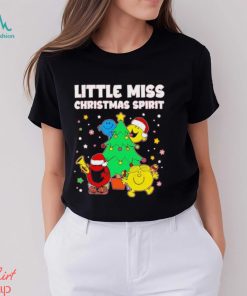 Little Miss Christmas spirit shirt