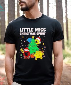 Little Miss Christmas spirit shirt