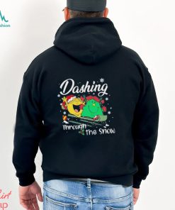 Little Miss dashing through the snow Christmas shirt