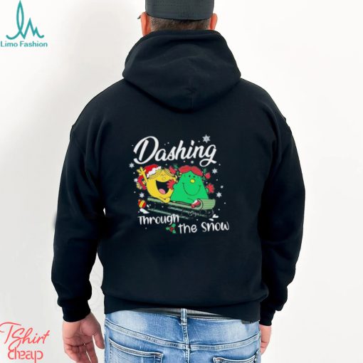 Little Miss dashing through the snow Christmas shirt