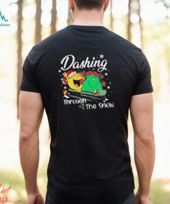Little Miss dashing through the snow Christmas shirt