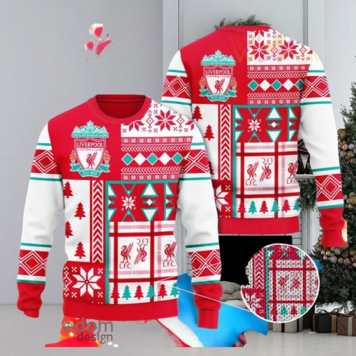 Liverpool FC 3D Ugly Christmas Sweater