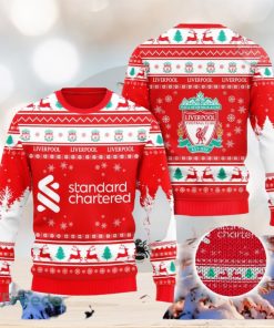 Liverpool Football Club 3D Ugly Christmas Sweater Christmas Gift Men And Women 2023 Sweater