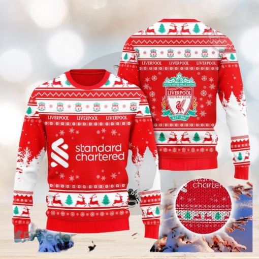 Liverpool Football Club 3D Ugly Christmas Sweater Christmas Gift Men And Women 2023 Sweater