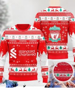 Liverpool Football Club 3D Ugly Christmas Sweater Christmas Gift Men And Women 2023 Sweater