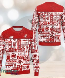 Liverpool LFC 3D Ugly Christmas Sweater Xmas Gift