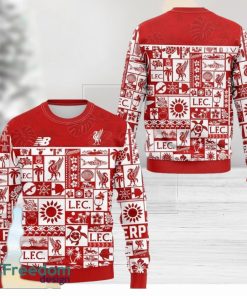 Liverpool LFC 3D Ugly Christmas Sweater Xmas Gift