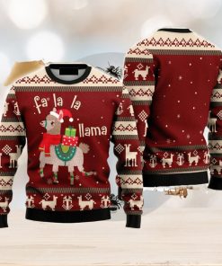 Llama Lalala Ugly Christmas Sweater Family Christmas Gift Ideas Christmas Sweater