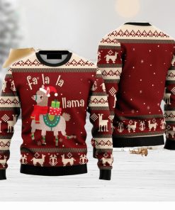 Llama Lalala Ugly Christmas Sweater Family Christmas Gift Ideas Christmas Sweater