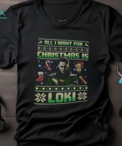 Loki Love Is A Dagger Christmas Shirt