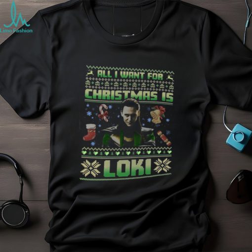 Loki Love Is A Dagger Christmas Shirt