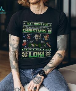 Loki Love Is A Dagger Christmas Shirt