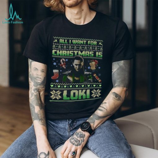 Loki Love Is A Dagger Christmas Shirt