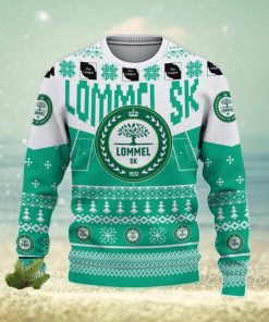 Lommel SK Snowflakes Tree Custom Name Ugly Christmas Sweater New For Fans Gift Holidays Christmas