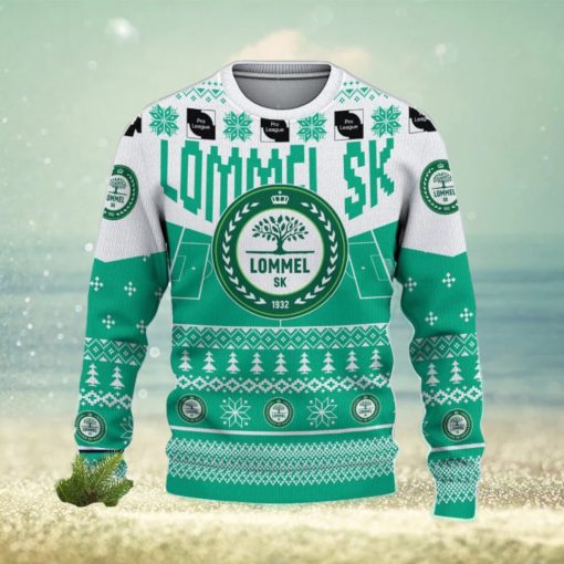 Lommel SK Snowflakes Tree Custom Name Ugly Christmas Sweater New For Fans Gift Holidays Christmas