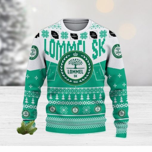 Lommel SK Snowflakes Tree Custom Name Ugly Christmas Sweater New For Fans Gift Holidays Christmas