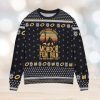 Snowy Dalek Doctor W.ho Knitted Christmas 3D Sweater Gift Holidays